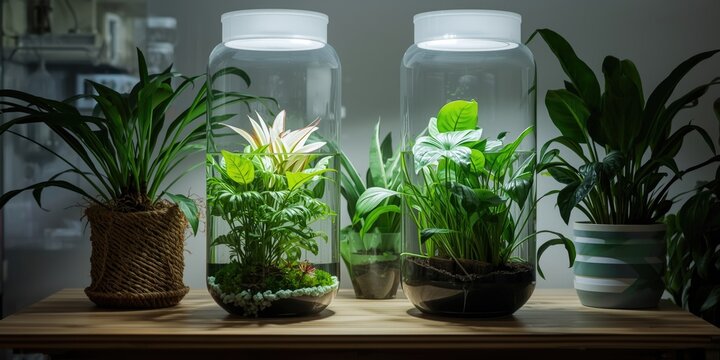 Innovative indoor plant water propagation styles for home decoration