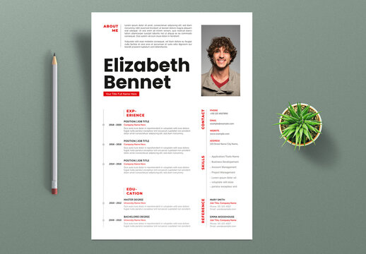 Clean Resume Layout