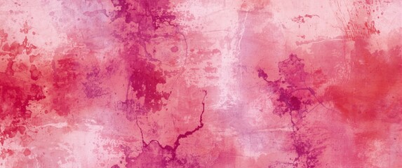 Fototapeta premium Abstract pink and purple watercolor texture background