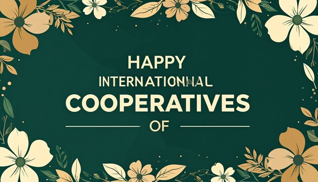 Floral Cooperative Celebration Card