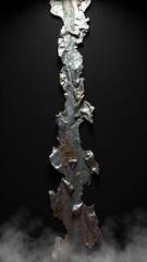 Fototapeta premium Grunge Silver Metallic Texture