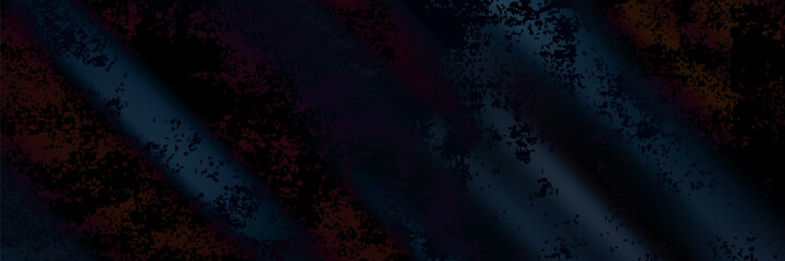 Dark interstellar space. 2d illustration. Stars in a deep space. Blue cold nebula. Dark night sky. © moh amiruddin