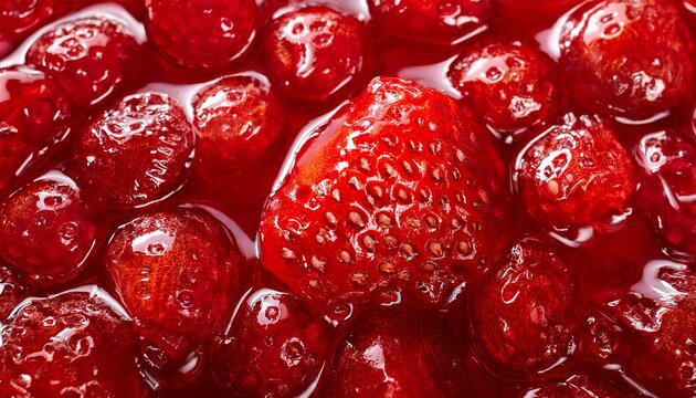 red fruit jam texture closeup macro sweet organic delicious homemade jelly marmalade liquid healthy tasty berry dessert strawberry cooking syrup juicy gelatin