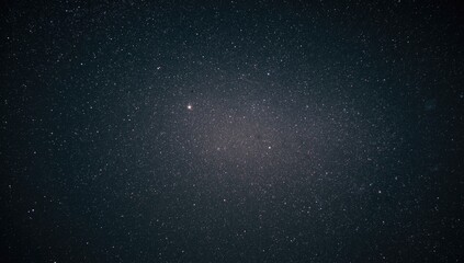 Fototapeta premium Starry night sky with distant galaxies and stars