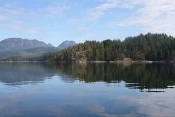 Fototapeta premium Bute Fjord - Sunshine Coast - Kanada / Bute Inlet - Sunshine Coast - Canada /