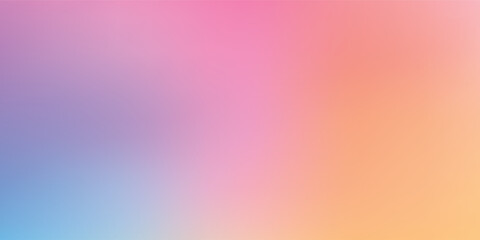 Abstract Soft Pastel Gradient Background with Smooth Colorful Blur eps10 © milda