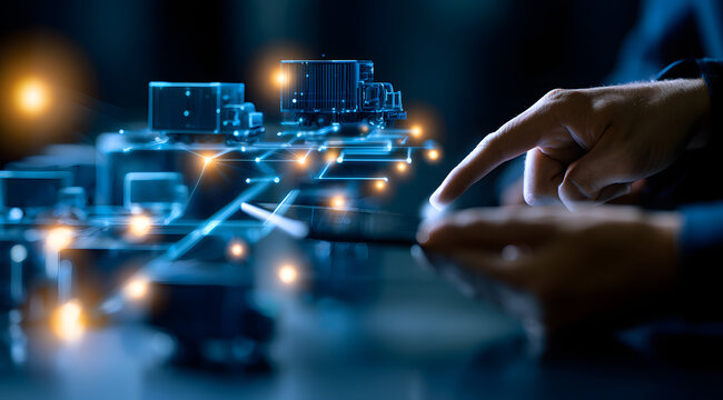 Integrating supply chain resilience with automation, digital logistics networks, and technology to optimize transport connections and flow management for efficiency