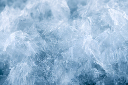 a winter-themed background with an icy texture