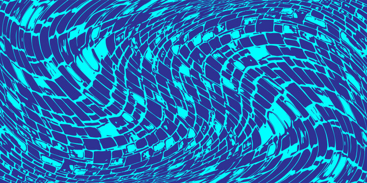 Modern cyber network matrix seamless pattern background