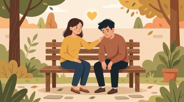 Friends Offering Emotional Support