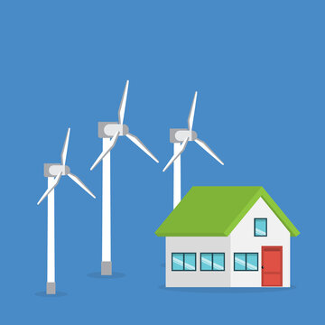 Residential Wind Energy Infrastructure Sustainable Home Power 