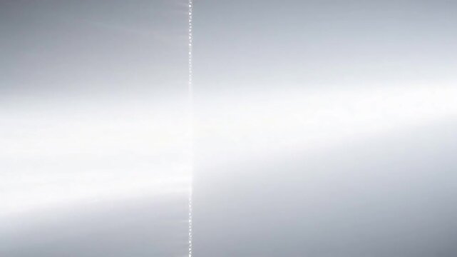 Hyperkinetic White Strobe in Pure Black
