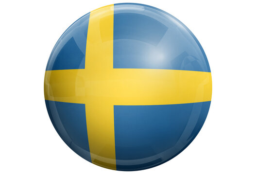 nation shiny graphic web round patriotism world national transparent sweden emblem flag glass international circle
