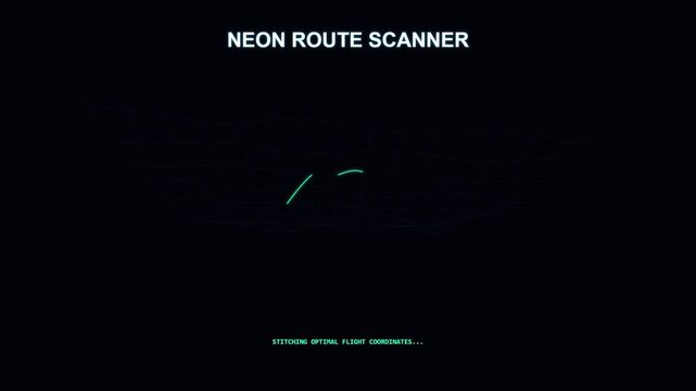 Neon Route Scanner