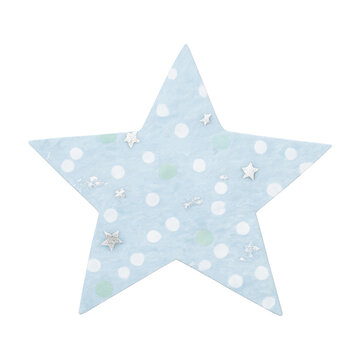 PNG Whimsical polka dot star