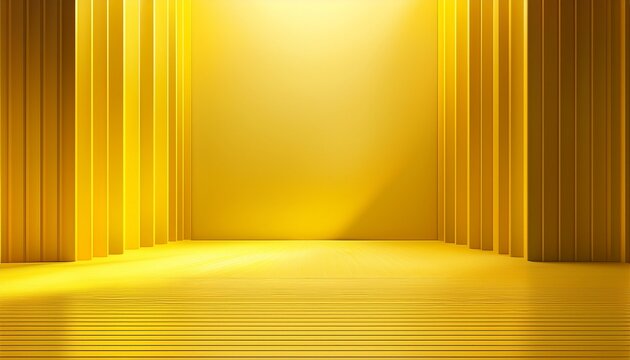 yellow room with light abstract background