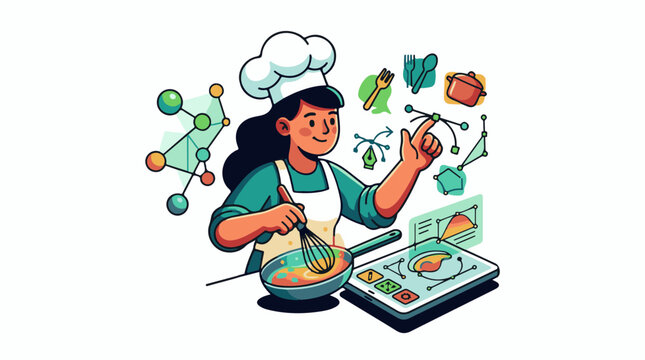 Chef uses technology and science to create innovative culinary dishes