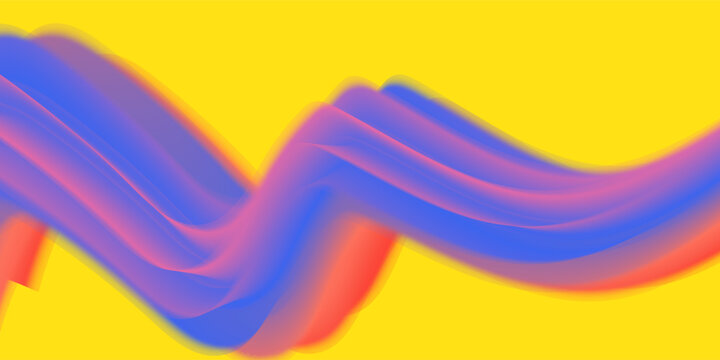 Pucker and bloat effect with star shapes, colorful abstract
