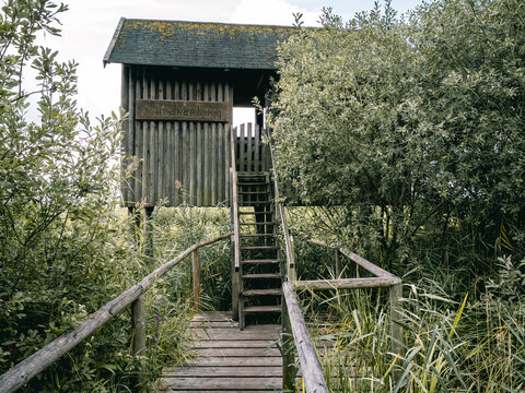 Beobachtungsstand im M&uuml;ritz National Park