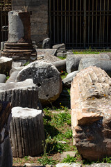 Fototapeta premium ruins of ancient roman city