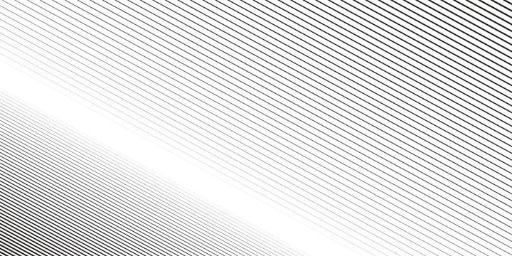 Black striped halftone gradient lines texture. illustration