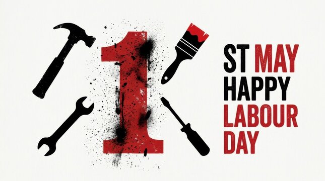 May Day Labour Poster Design