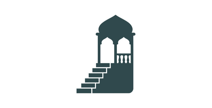 Islamic Minaret Architecture Icon
