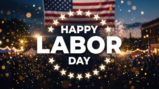 Labor Day Patriotic Holiday Background