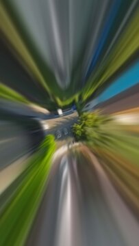 Vertical Zoom Transitions