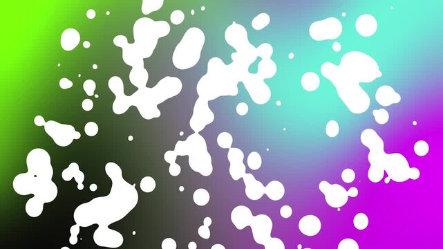 Mercury Background Line 4K Animation Video with Abstract Seamless Motion