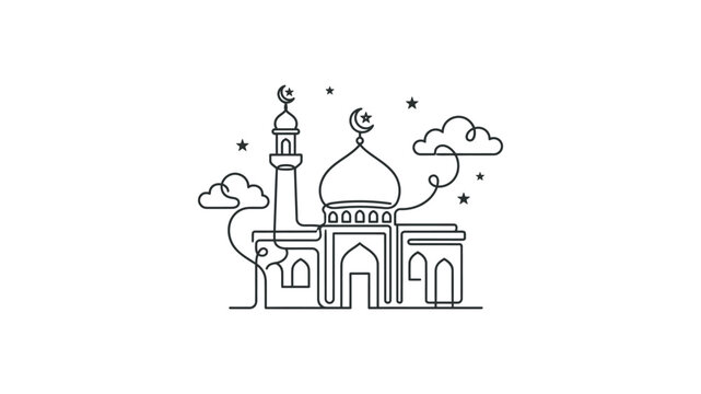 Mosque Building Architecture Islamic Religion.