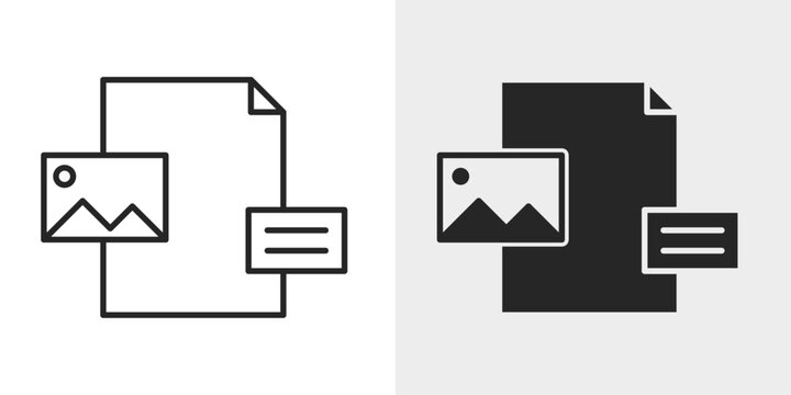 Mockup Icon represents a visual preview of a design concept.