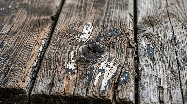 Weathered wood planks with knot detail.