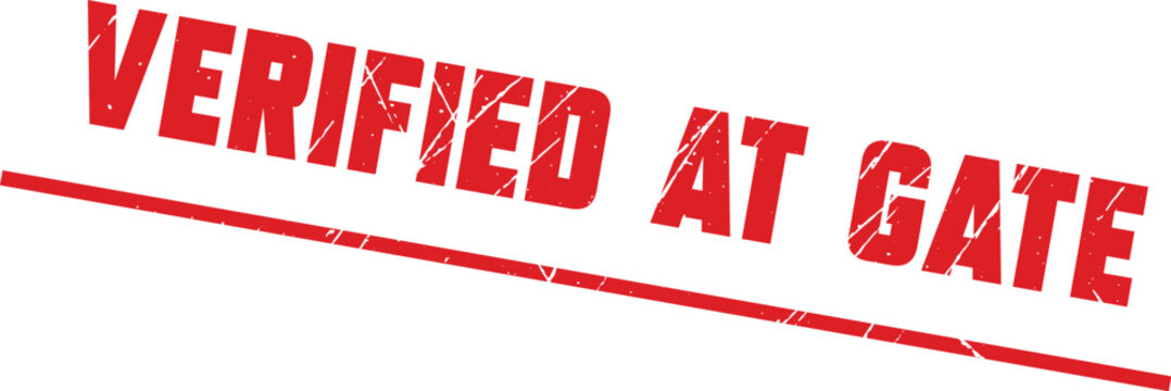 VISITOR: A bold red rubber stamp indicating a restricted policy regarding unauthorized personnel entry on the premises.