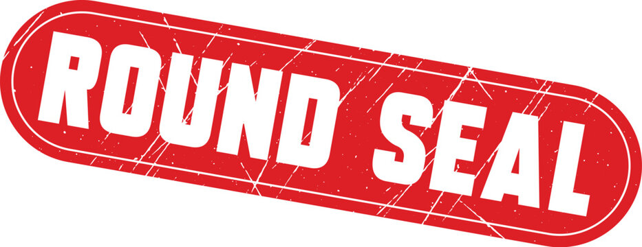 ROUND SEAL: A red oval-shaped rubber stamp graphic indicating that a document has received an official authentication mark today.