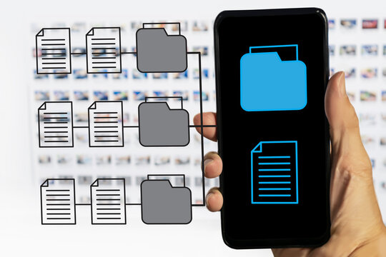 The concept of mobile storage and cloud data retrieval is used for business or personal data storage securely.