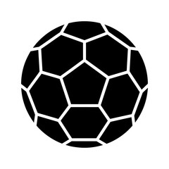 Fototapeta premium Classic black and white soccer ball sports equipment.