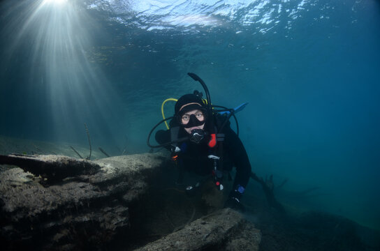 Buceo en Lago