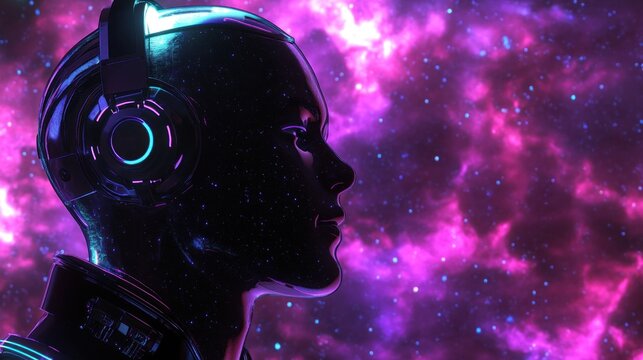 Cybernetic Headspace: A Digital Being Contemplates the Cosmos