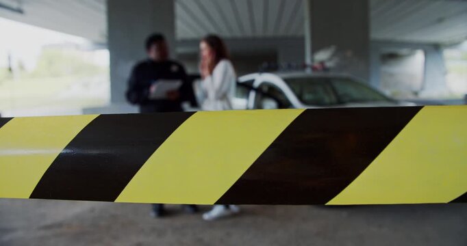 An overview of police interaction and procedures at the scene of a traffic incident