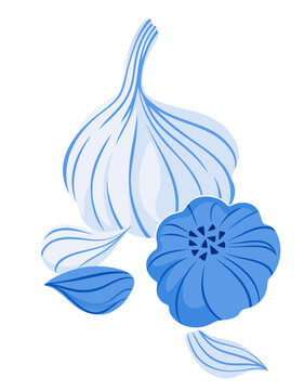 sapwood, Blue color sapwood with the vector art style