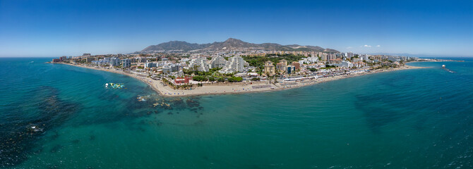 Obraz premium panoramic view of Benalmadena
