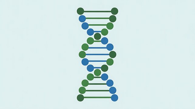 DNA, double helix structure, genetic code, biology, science illustration