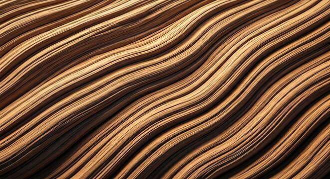 Close-up of parallel wavy lines in wood texture with wood grain abstract background timber texture pattern background abstract
