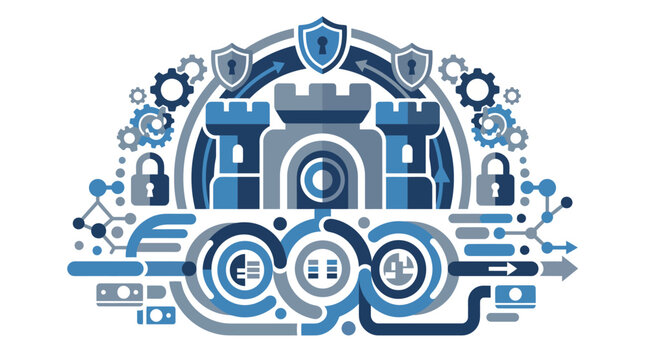 Layered Cyber Defense Management and Enterprise Network Protection Infrastructure Concept