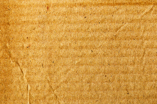 Macro shot of cardboard surface