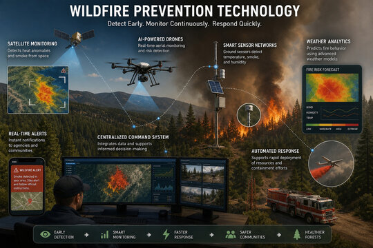 Wildfire Prevention Technology: Early Detection and Response