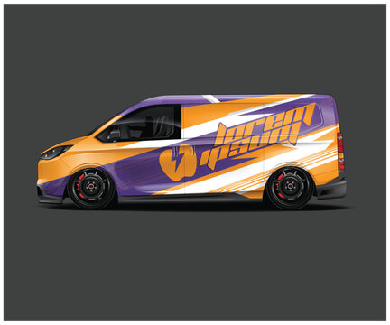 Modern Van Wrap Design