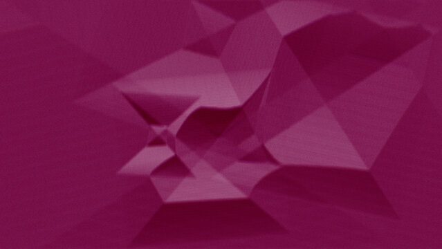 Dark magenta geometric polygonal background texture featuring sharp triangular shapes and a deep grainy aesthetic style