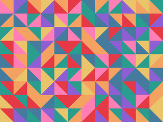 Fototapeta premium Bold Two Tone Triangle Grid Modern Abstract Background